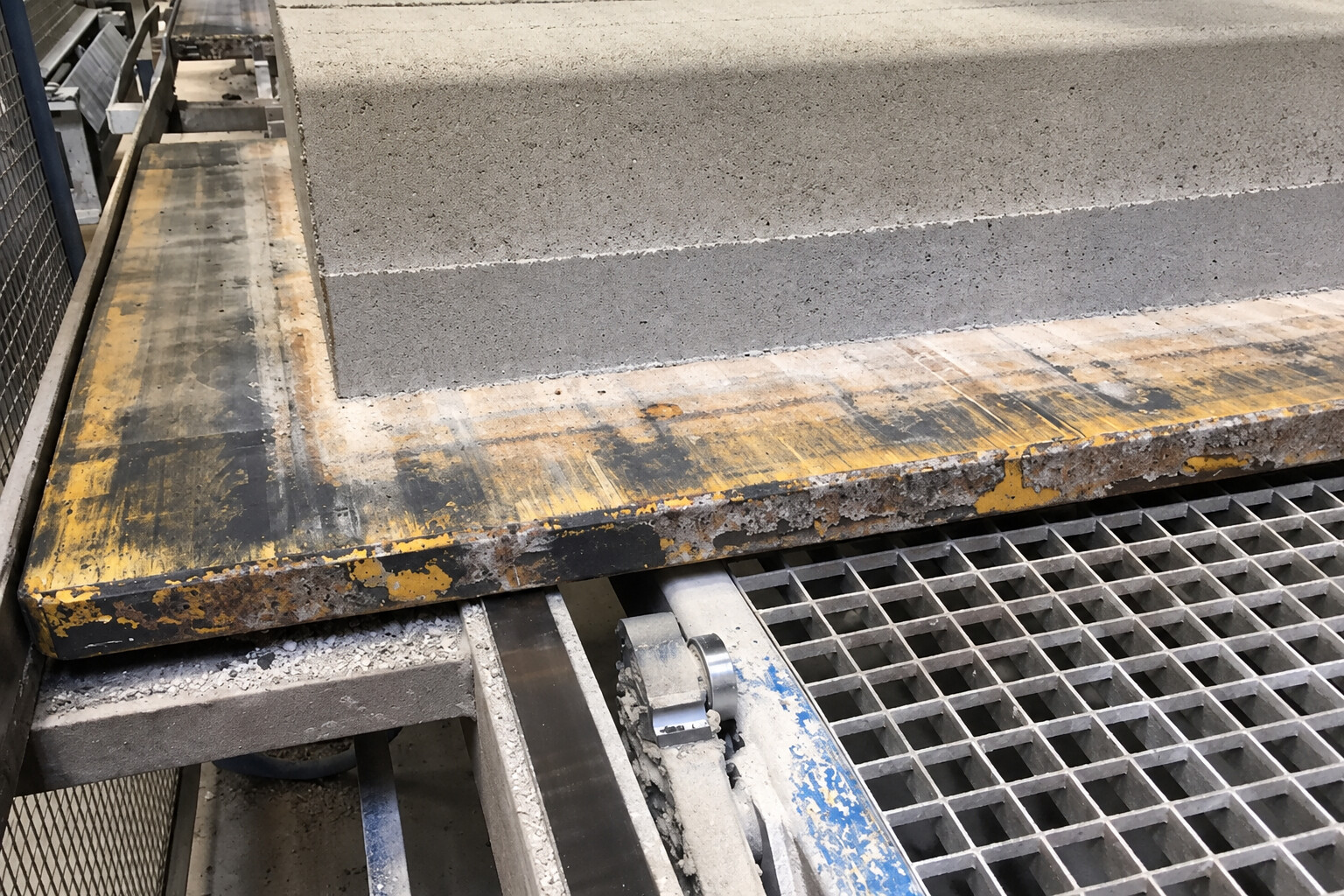 Surface d’une planche ASSYX en service depuis 2011