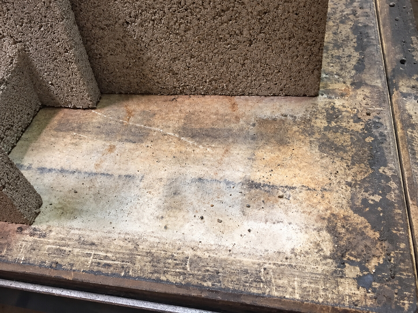 État de surface de planches ASSYX âgées de 13 ans