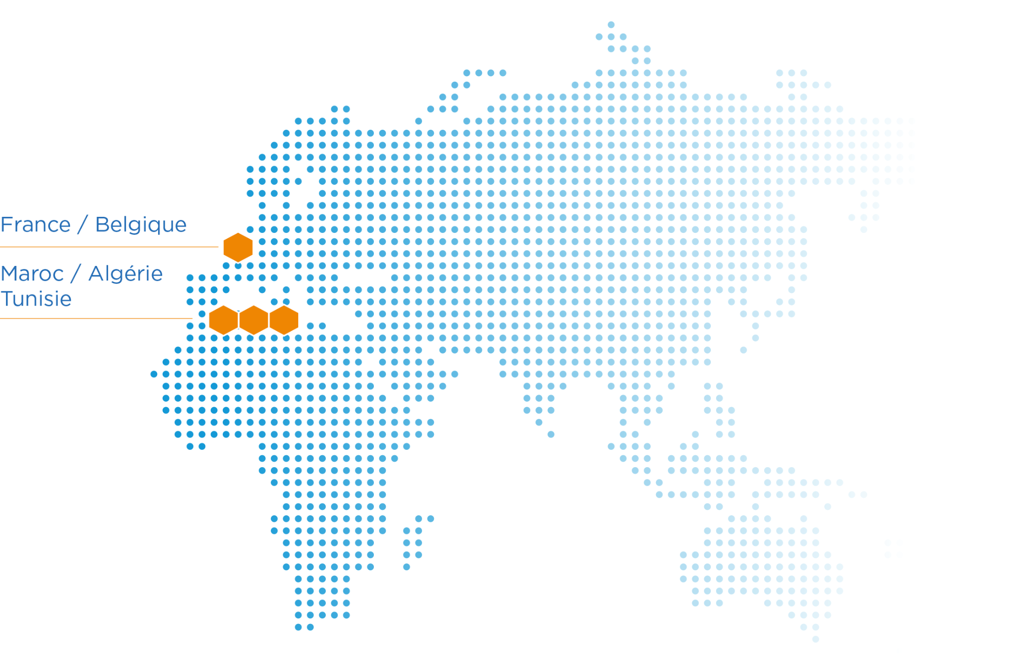 Zones d’intervention Malherbe en France et à l’international