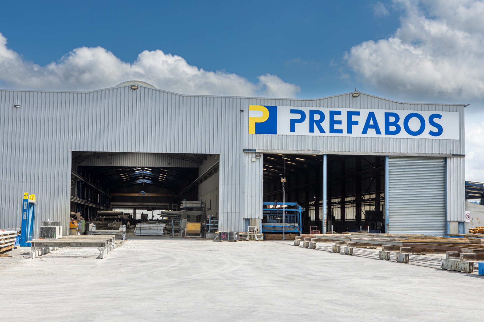 Site de production PREFABOS à Abos